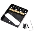 thumbnail image 6 of NEW Wilkinson Chrome WTB Ashtray Bridge for Tele guitars, with Brass Saddles, 6 of 12