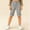 Gray, variant on Cethrio Cotton Linen Shorts for Boy, School Knee Length Elastic Waist Casual Summer Shorts Khaki Size 14-16