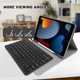 thumbnail image 2 of Ipad 9th Generation Case With Keyboard, 10.2 Inch Bluetooth Keyboard Case For Ipad 9/8/7 (//2019), Air 3/pro 10.5 (black), 2 of 5