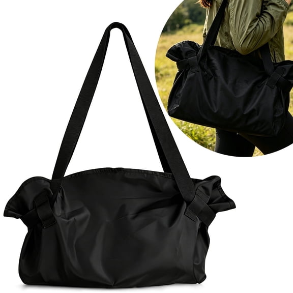 Venoro Large-Capacity Single-Shoulder Tote Bag Versatile Hobo Bag for Daily Travel Work