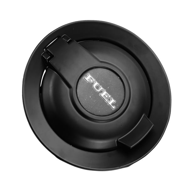 Tapa de puerta de llenado de combustible Tapa de gasolina para Dodge Challenger 2008-2021 Negro 1 Pcs