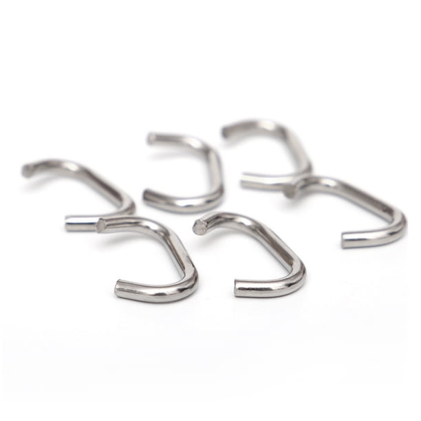 Toystoory Clip de montaje lateral para buceo, herramientas deportivas para natación, Clips de fijación de acero inoxidable, 6 uds. Deportes acuáticos 3mm