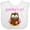AA-White, variant on Inktastic Grandpa's Girl - Owl Girls Baby Bib