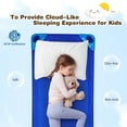 thumbnail image 4 of Costway Pack of 4 Kids Stackable Naptime Cot 51''Lx23''W Daycare Rest Mat Colorful, 4 of 10