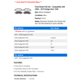 thumbnail image 2 of Front Brake Pad Set - Compatible with 2006 - 2010 Dodge Ram 1500 2007 2008 2009, 2 of 2