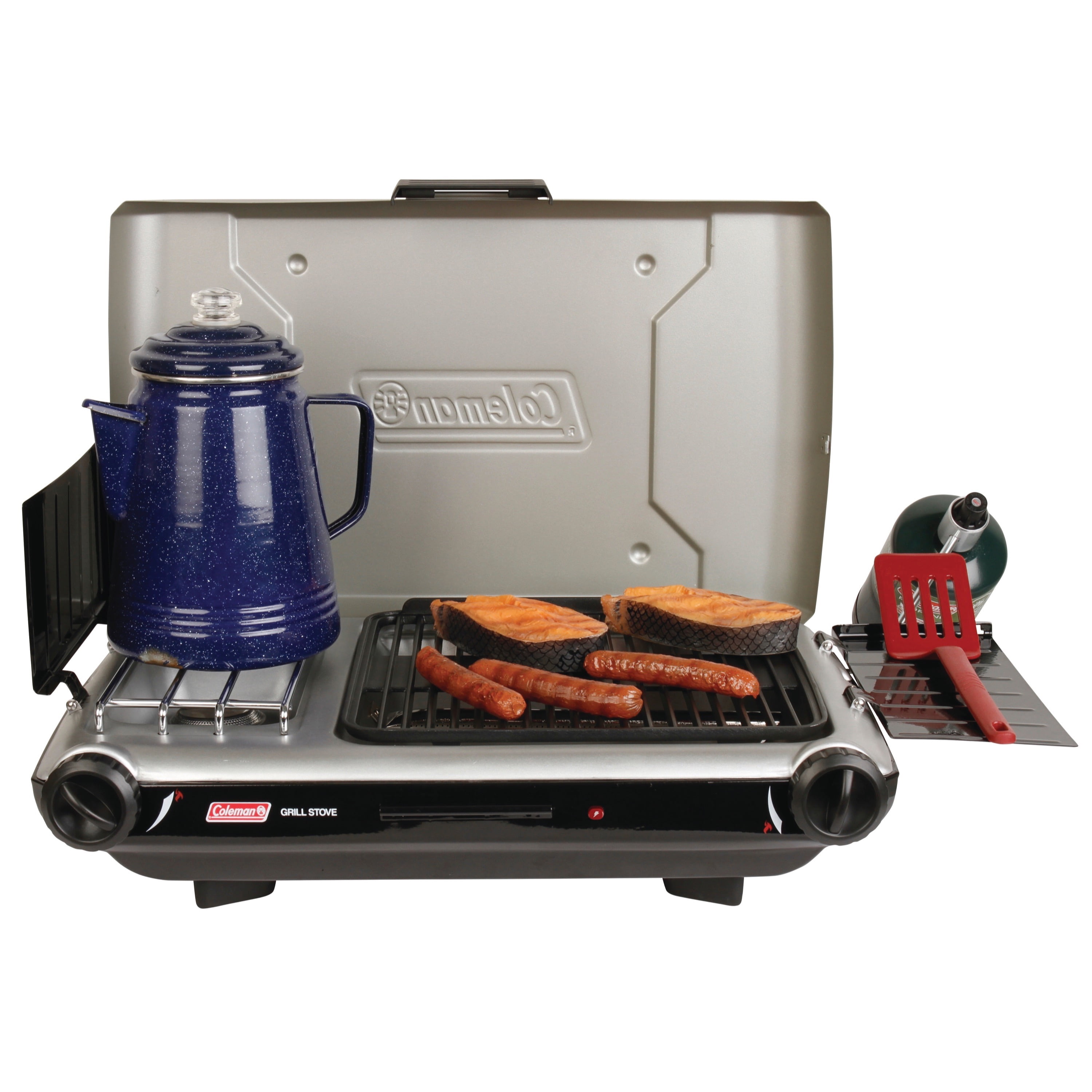 Classic 2-in-1 Camping Grill/Stove