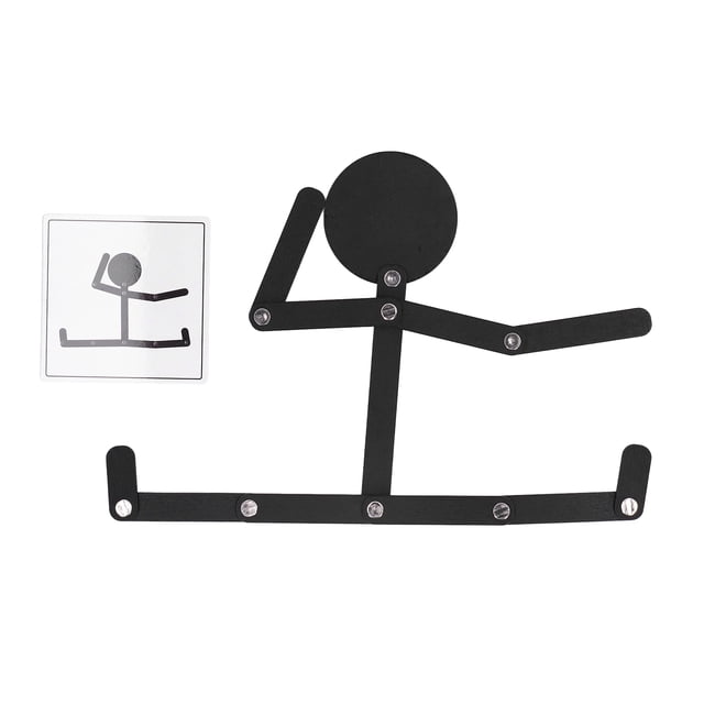 Juguete Stickman De Madera, Stickman Toys Material De Madera De Tilo Sin Rebabas Ejercicio De Coordinación Pequeño Y Liviano Para Regalo Para Juegos Educativos Para Mayores De 3 ANGGREK No