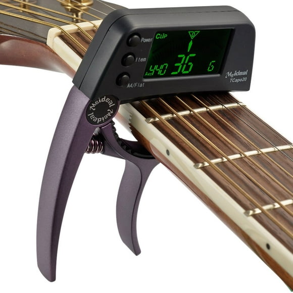 Meideal TCapo20 Quick Change Key  Tuner Alloy Material for Acoustic Electric Guitar Bass Chromatic