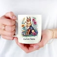 thumbnail image 4 of Personalized Cute Coyote Coffee Mug 11oz 15oz - Custom Name Ceramic Cup - Thoughtful Gift for Coyote Lovers, Parents, Girlfriend, Siblings, Kids, Wildlife Fans, 4 of 6