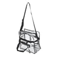 thumbnail image 1 of Transparent Tote Bag, Clear Tote Bag Multipurpose Clear Handbag  for Wallet for  Black,Gray, 1 of 8