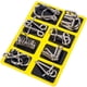 thumbnail image 1 of Conjunto de piezas de hebilla de desenrollado ABC conjunto completo de juguetes educativos de metal hebilla intelectual, 1 of 2