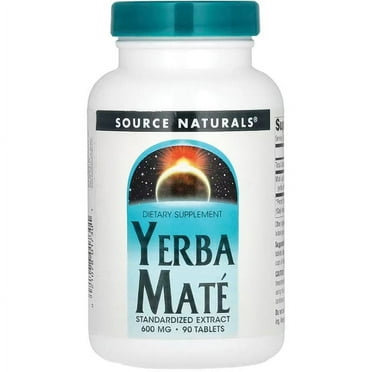 Source Naturals Yerba Mate 600 mg 90 Tabs