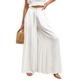 thumbnail image 2 of Pantalones Casuales para Mujer, con Cintura Elástica y Pierna , con Bolsillos. XXL, 2 of 9