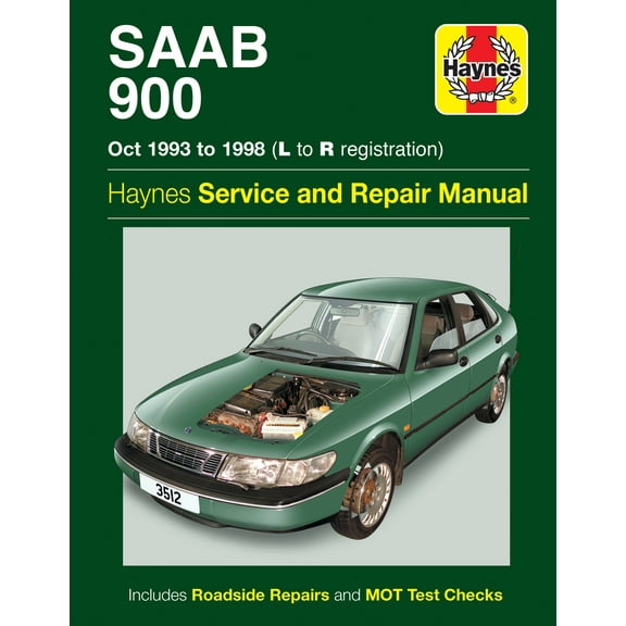 Saab 900 (Oct 93 - 98) Haynes Repair Manual ^
