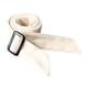 thumbnail image 3 of Cinturón de abrigo de lana para mujer, elegante, cómodo, de doble cara, suave, con hebilla. Beige Blanco, 3 of 9