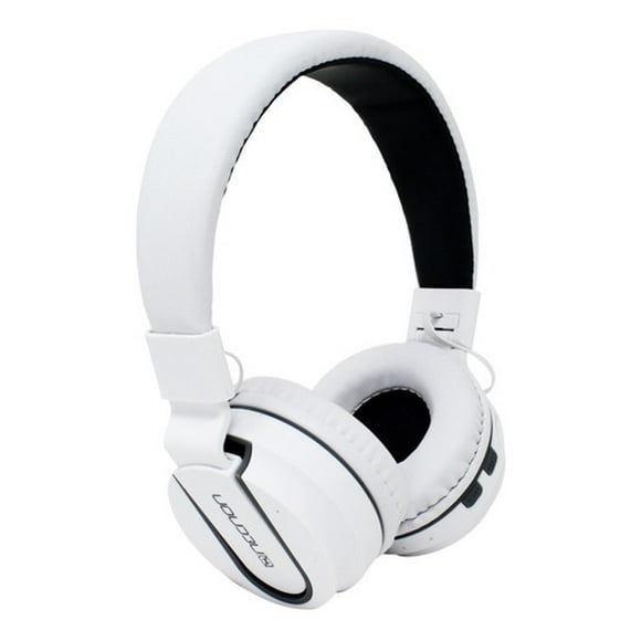 Necnon Audifonos Diadema Bluetooth Manos Libres Nbh-05 RUBBERIZED BLANCO 14D22 14C22 *P* Necnon NBH-05