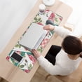thumbnail image 3 of Long Mouse Pads for Desk,Pioneer Flower Floral Print Pattern Desk Mats on Top Of Desks, Desk Mouse Pad Extra Large with 3mm Non-Slip Base and Stitched Edge for Gaming,Office,Work,Home 31.5"x11.8", 3 of 6