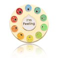 thumbnail image 1 of My Social Power Creative Feeling Expression Management Rotatable Badge Mood Management Brooch, 1 of 5