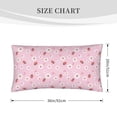 Disketp Hand Drawn Strawberry Pillowcase, Queen Size Pillow Cases for