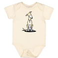 thumbnail image 3 of Inktastic Curious Greyhound Boys or Girls Baby Bodysuit, 3 of 5