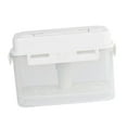 thumbnail image 4 of Tnarru Kimchi Container Fresh Keeping Box with Press Plate Rectangle Pickle Jar Food Storage Box for Fridge Office Refrigerator Work 4L Pickle Jar, 4 of 8