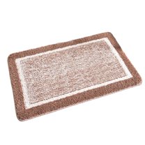 Rewenti Bathroom Rugs Soft and Absorbent Microfiber Bath Rugs Non-Slip Machine Washable Bath Mats for Bathroom Floor Tub and Shower