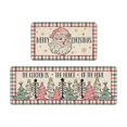 thumbnail image 2 of PALIFEUR Christmas Kitchen Rugs Set of 2, Christmas Stree Rugs, Non-Slip Kitchen Rug, Washable Kitchen Mats for Christmas Kitchen Decor Festival Holiday Party Decorations, 2 of 7