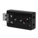 thumbnail image 5 of Injueey Tarjeta de sonido USB externa 7,1, USB a Jack, adaptador de Audio para auriculares de 3,5mm, tarjeta de sonido de micrófono para Cargadores de dispositivos electrónicos específicos, 5 of 5