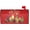 Red Merry Christmas, variant on Mailbox Cover, Red Merry Christmas Mailbox Covers Magnetic Mail Wraps Post Garden Decorations 21x18 in