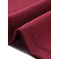 thumbnail image 5 of DARING DIVA Women's Plus Long Sleeve Blouse Dressy Work Shirts 1X Burgundy, 5 of 6