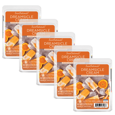 Scentsationals Dreamsicle Cream Scented Wax Melts, 2.5oz, 5-Pack