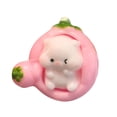 thumbnail image 4 of CY5O5ee 1PCS Cute Sleeping Animal Statues SqueezeToys Carrot Rabbit Slow Rising Soft Toy Stress Relieving FidgetToys for Adults PartyFavors Decompression Toy, 4 of 9