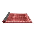 thumbnail image 2 of Ahgly Company Indoor Square Abstract Red Modern Area Rugs, 4' Square, 2 of 4