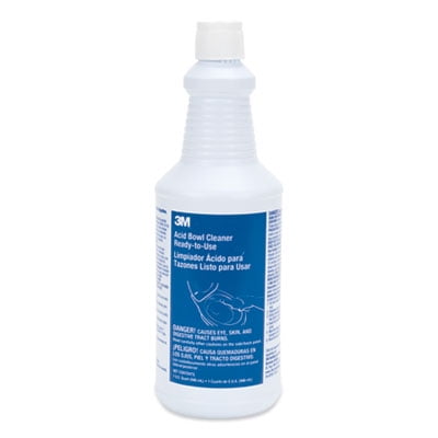 3M Acid Bowl Cleaner, Ready-to-Use, 1 Quart