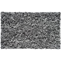 THE RUG MARKET 02280R Shaggy Raggy Grey Rug