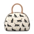 thumbnail image 4 of Cat Mom Lunch Bag – Adorable Kitty Pattern with Cute Paws, Ideal for Cat Lovers, 4 of 4