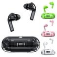 thumbnail image 1 of Auricular Space Capsule Transparente Bluetooth-Compatible 5.3 Audífonos (Negro), 1 of 4
