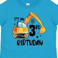 thumbnail image 4 of Inktastic Construction Truck It's My 3rd Birthday Boys or Girls Toddler T-Shirt, 4 of 5