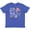 Retro Heather Royal, variant on Inktastic Our First Mother's Day- pink flowers Youth T-Shirt