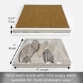 thumbnail image 3 of Thirstystone Modern Leaves Single Stone Tumbled Tile Coaster Create Your Own Set, 3 of 7