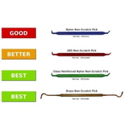 Captain O-Ring - Brass O-Ring Pick Tool No Scratch [P/N: OPICK-BR]