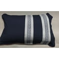 thumbnail image 3 of BedDecor Radiance Diamond Dreams Cotton Duvet Set with Exquisite Elegance and Embroidered Allure(Navy Blue, Full/Queen), 3 of 5