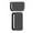 Black, variant on Dickly 2Pcs Car Foot s Set Decoration Anti Slip Brake Pedal Covers Black