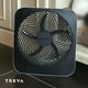 thumbnail image 5 of Ventilador de batería de escritorio portátil Treva de 10 pulgadas, alimentado por batería y/o adaptador de CA, circulación de aire con 2 velocidades de enfriamiento, 5 of 5