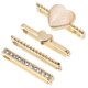 thumbnail image 1 of 4Pcs Watch Band Decorative Ring Chic Watch Band Ornament Watch Strap Charm, 1 of 4