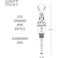 thumbnail image 3 of HOST 2509 8.25 Inch Tilt Variable Aerator, Clear, 3 of 7