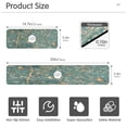 thumbnail image 3 of Nature's Birds in Bloom Single Compact Faucet Drying Pad 14.7x5.4in Absorbent Mat for Small Sinks, Vanity Countertops, 3 of 10