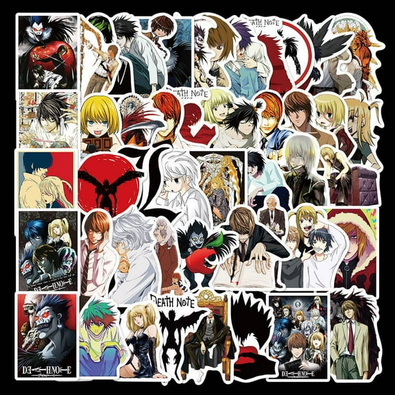 50 pieces of non-repeating classic animation Death Note graffiti sticker luggage mobile phone waterproof sticker