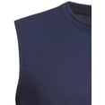 thumbnail image 2 of Expert Brand USA-Made Men's DriMax™ Dry Fit Sleeveless Athletic Shirt, Navy, S, 2 of 3
