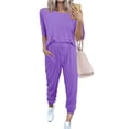 thumbnail image 1 of Conjunto Deportivo PRETTYGARDEN 3XL Morado Claro de Dos Piezas, 1 of 6